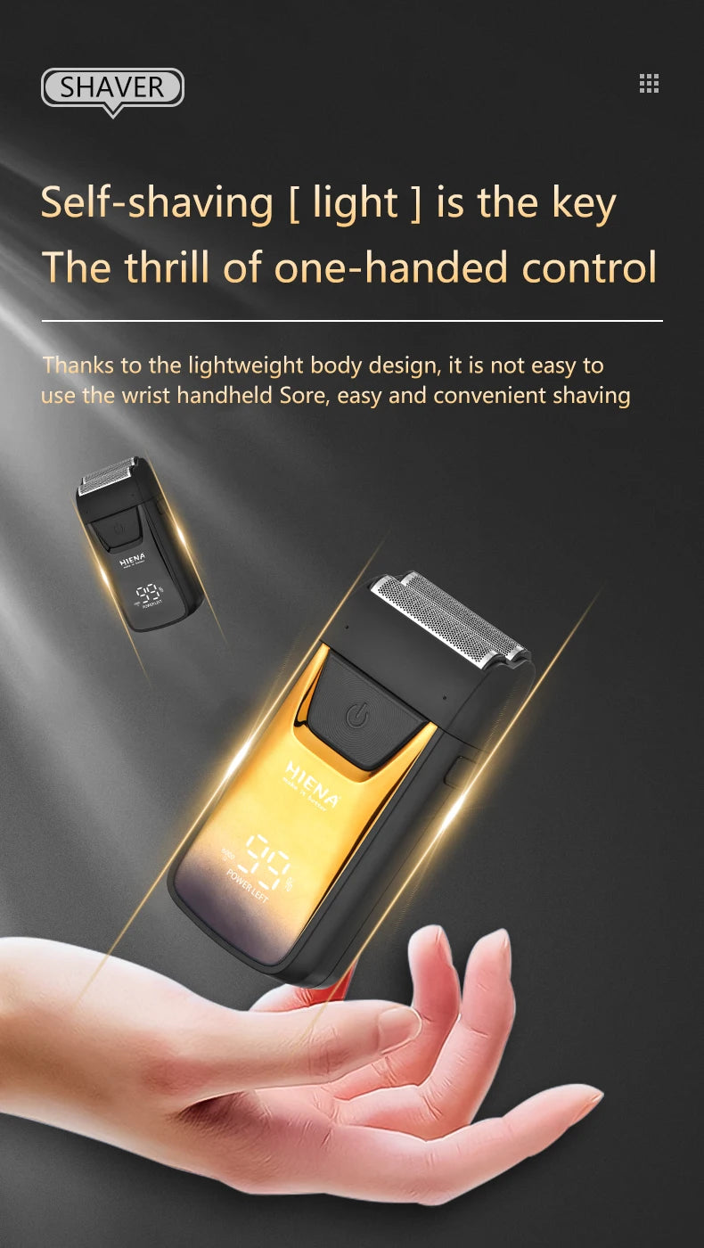 Electric shaver for men beard trimmer shaving home appliance professional barber machines hair cutting machine trimmer for men