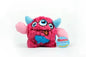 OUZEY Squeaker Dogs Balls Toy Bite Resistant Plush Toys For Small Dogs Interactive Chew Ball Toys Pets Training Accessories