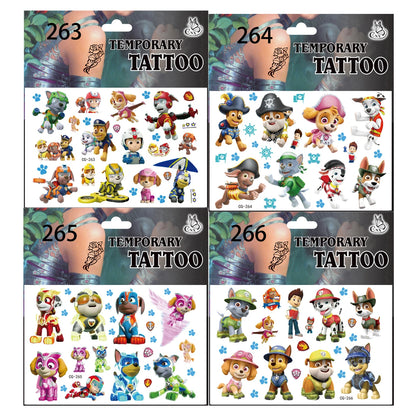 Paw Patrol Party Favors Slap Bracelet Stamps Keychains Gift Bag Stickers Birthday Party Decoration Christmas Stocking Fillers
