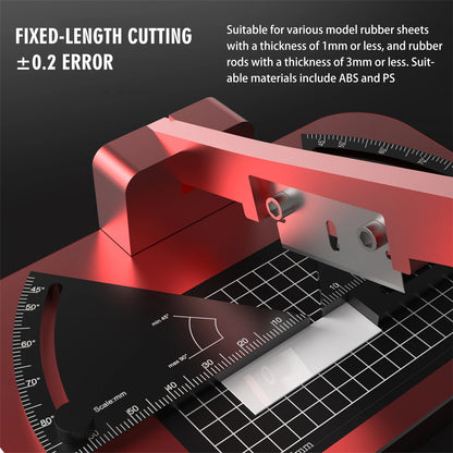 MAZHA T0009 Precision Angle Cutting Station Fixed Angle Micro Shaping Tool For Scale Models DIY Craft Hobby Model Building Kit