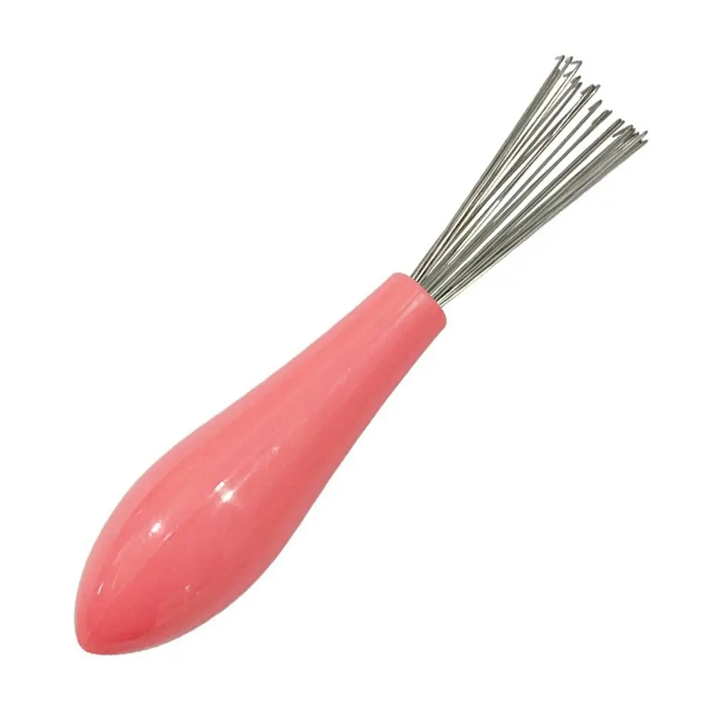 Plastic Handle Comb Hair Brush Cleaner Multifunctional Hand Tool Comb Cleaning Brush Cleaning Supplies Embedded Beauty Tools