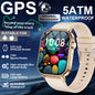 2026New Military Dual-band GPS Smart Watch Compass IP68K Waterproof Bluetooth Call Heart rate Sports Smart Watch For IOS Andriod