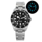 Watchdives WD1969 Pro 38mm Quartz Watch VH31 Sweep Seconds Movement 20Bar Waterproof BGW9 Blue Luminous Sapphire Glass Watches
