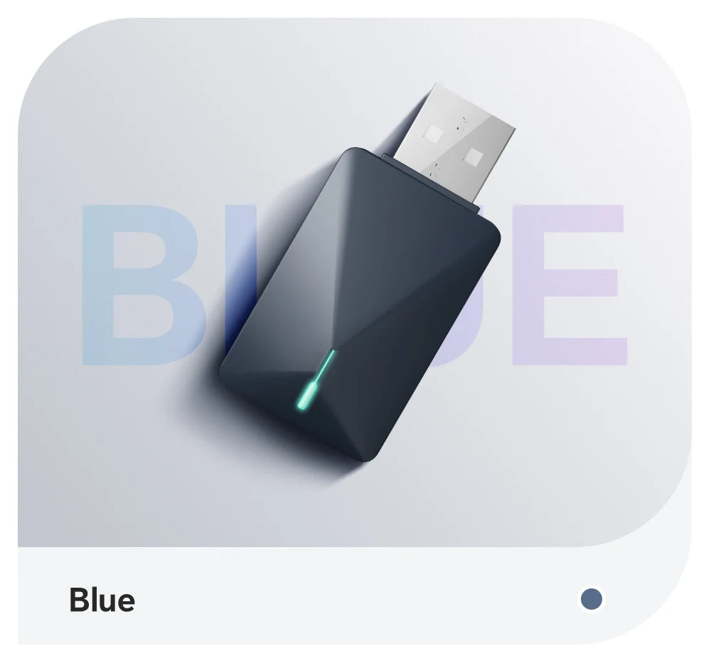 XUDA 2in1 Wireless CarPlay Dongle Wireless Android Auto Adapter AI Smart Box Car Intelligent Systems For Car With Wired CarPlay