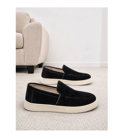 Summer Men's Casual Shoes Comfortable Platform Designer Loafers For Men Moccasins Breathable Slip-on Shoes Man Flat Office Shoes