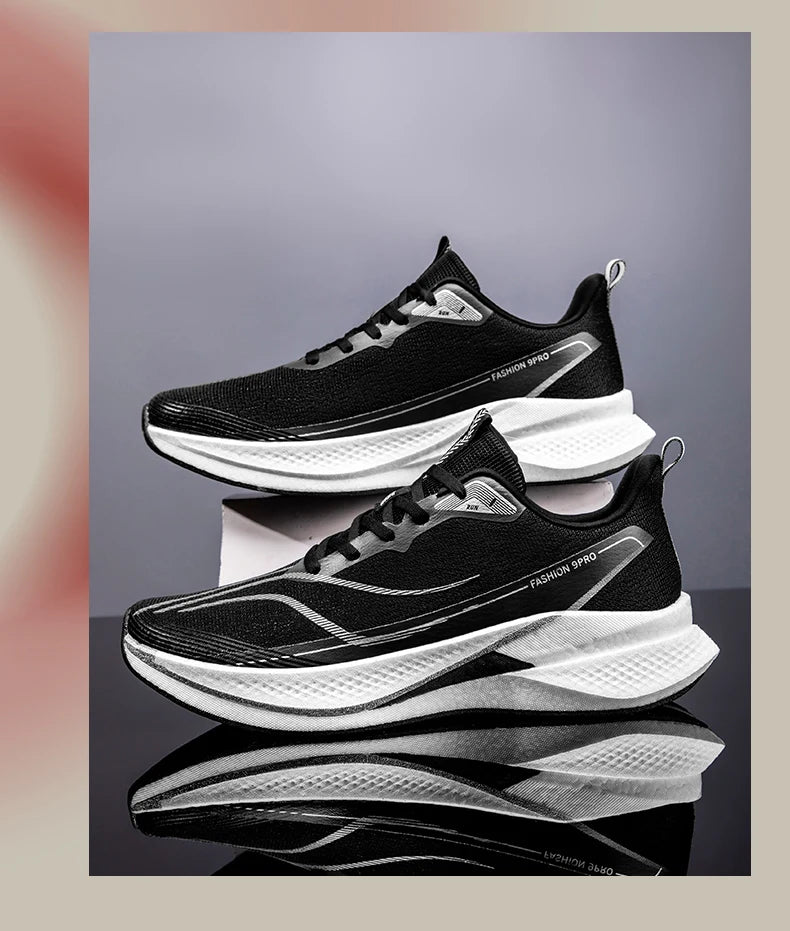 2026 New Chitu 9ro Carbon Fiber Plate Running Sneakers Lightweight Cushion Jogging Trainers Competition Sports Shoes Unisex