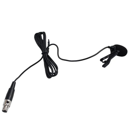 Portable 4-PIN Mini Microphone For Shure Wireless Lavalier Lapel Clip-on Microphone Audio Condenser Microphone For Meeting