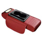 4 in 1 Car Center Console Armrest Cushion Height Increasing PU Leather Tissue Box Cup Holder Storage Pad Universal Fit
