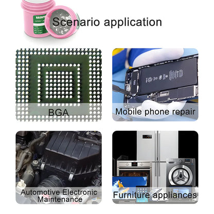 Solder Paste Flux For Soldering Sn99ag0.3cu0.7  Smd Repair Tin Paste 217℃ Tin Paste Set Welding Fluxes High Quality Flux