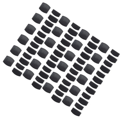 72Pcs Inner diameter 55*9mm Bed Slat Connector 72 pieces per pack Stable fixing effect Bed Frame Fitting Fit for wooden slats