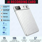 LIGE AI Voice Recorder GPT Intelligent APP Control Audio Mind Map Real Time Transcription Translate Summary Phone Call Recording