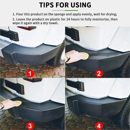 Plastic Restorer Back To Black Gloss Auto Plastic Rubber Exterior Repair Coating Leather Restore Auto Polish Cleaning Products
