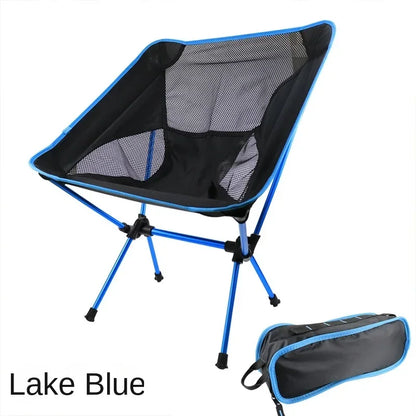 Folding Camping Chair Travel Ultralight Beach Accessories Playa Fishing Lightweight Portable Outdoor Foldable Furniture