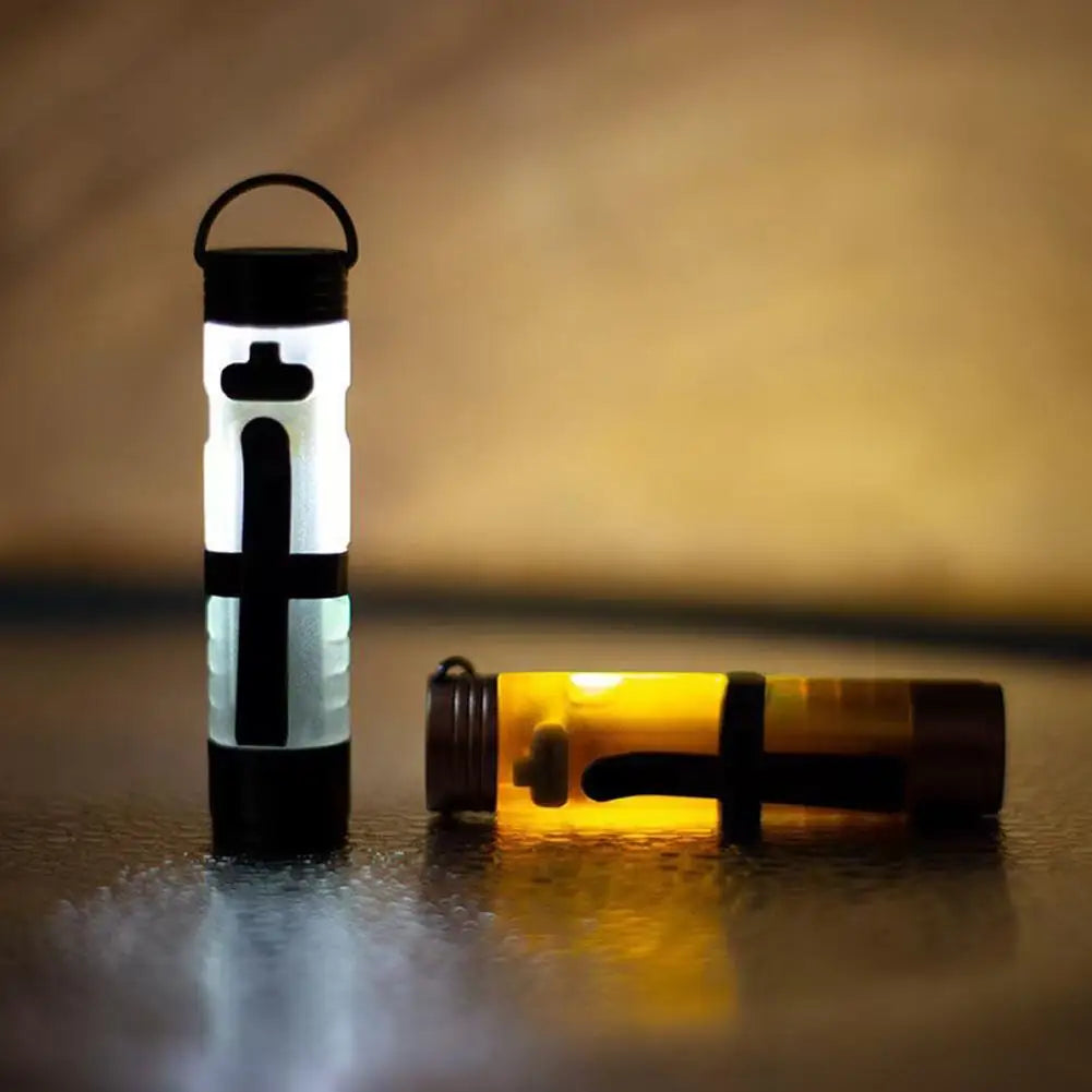 Pocket Mini Flashlight Outdoor Key Clip Cap Ambient LED Long Endurance Disaster Relief Emergency 5050 Small Light 2026 New