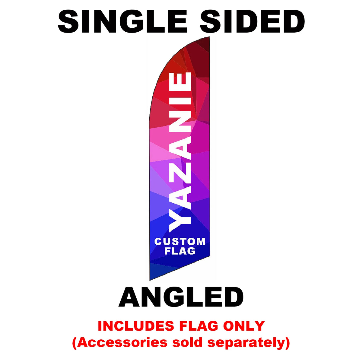 Single or Double Sided Custom Beach Feather Flag Advertising Swooper Teardrop Flag for Outdoor Business and Events Promotion