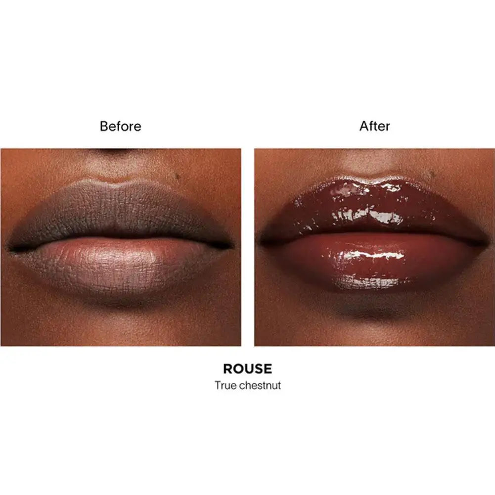 Solid Lip Gloss Mirror Lipstick Glaze Long Lasting Moisturizing Daily Beauty Makeup Refreshing Hot Pick Daily Lip Care Nourish