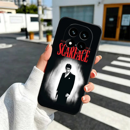 Scarface 1983 Al Pacino Soft Phone Case for Xiaomi Redmi Note 12 13 14 15 Pro Plus 11 12S 11S 11T 10 4G Black Cover Back Shell