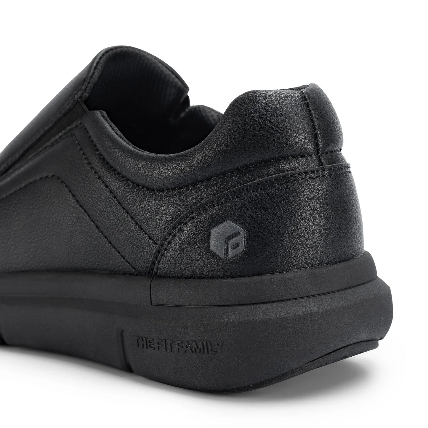 Fitville Men'S Slip-On Shoes Wide Width Leather Casual Shoes Lightweight For Swollen Feet With Arch Support Pain Relief