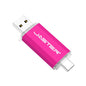 TYPE-C USB Flash Drive 128GB OTG Pen Drive 64GB Creative Business Gifts Memory Stick 32GB Golden Pink Pendrive Blue Red U Disk