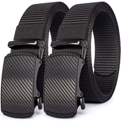 Automatic Buckle Light Comfortable Nylon Military Belt Outdoor Hunting Multifunctional Tactical Canvas Belt High Quality Men Bel