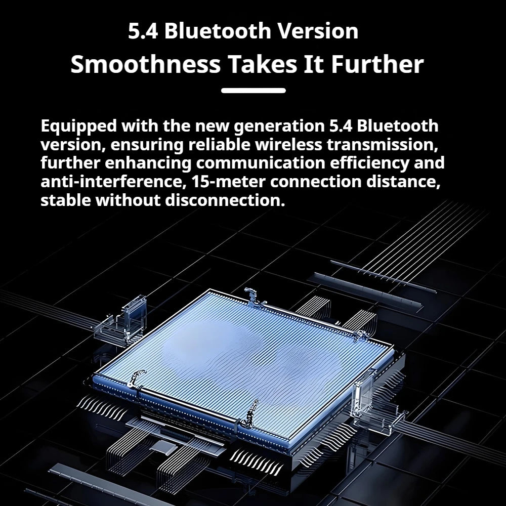 A18 AI Translator Earbuds  164 Languages BT5.4  Noise Cancellation  HD Call   Touch Control  Waterproof