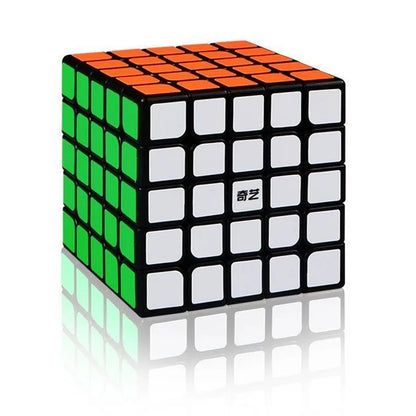Qiyi Magic Cube 2x2 3x3 4x4 5x5 6x6 Black Stickers Educational Puzzle  Magic Cube Toys For Children Kids Gift Toy Cubo Magico