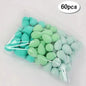 3/20/60Pcs Portable Reusable Water Drop Shape Mini Blender Sponge Beauty Cosmetic Foundation Cosmetic Sponge Makeup Blender
