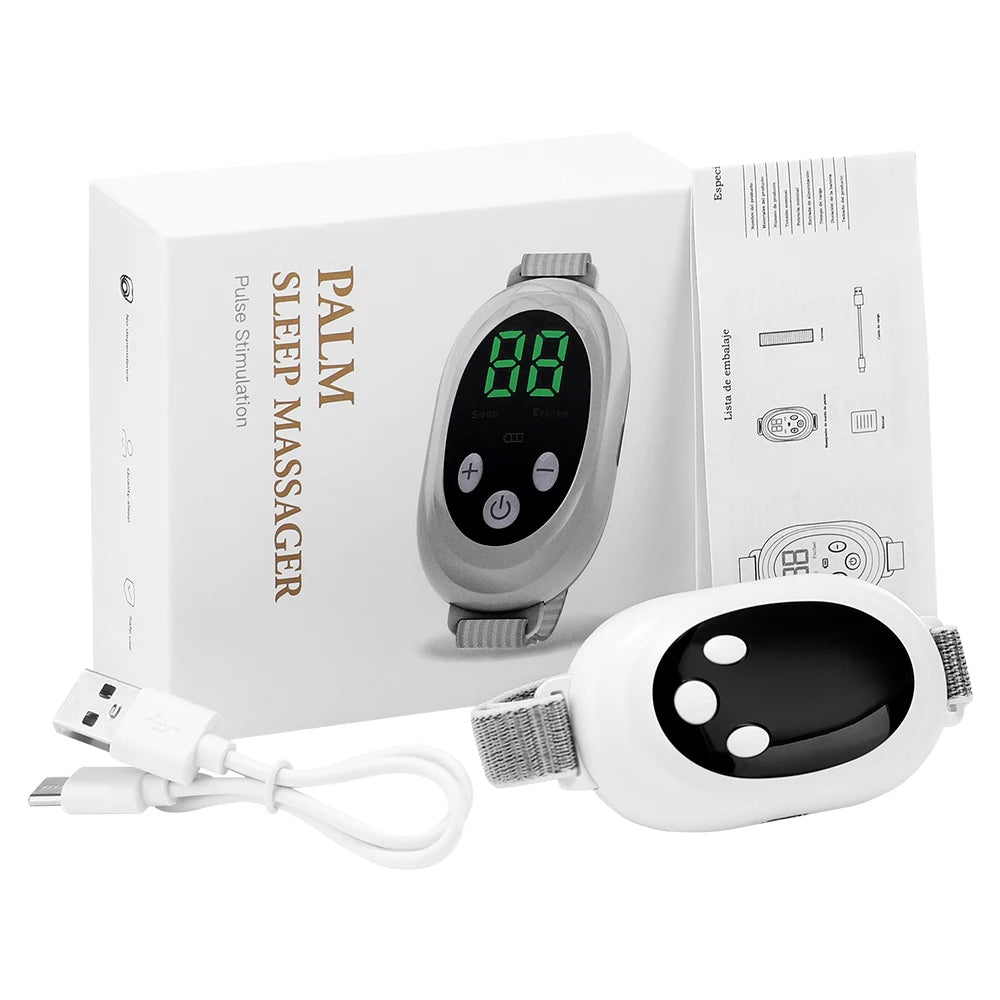 Micro Current Smart Sleep Instrument Handheld EMS Sleep Aid Relieves Anxiety and Insomnia Improves Sleep Type-C Charging