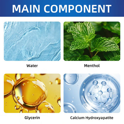 20% Hydroxyapatite Protects Gum Health, Removes Dental Plaque and Stains, Freshens Breath, Deeply Cleans, and Brightens Teeth