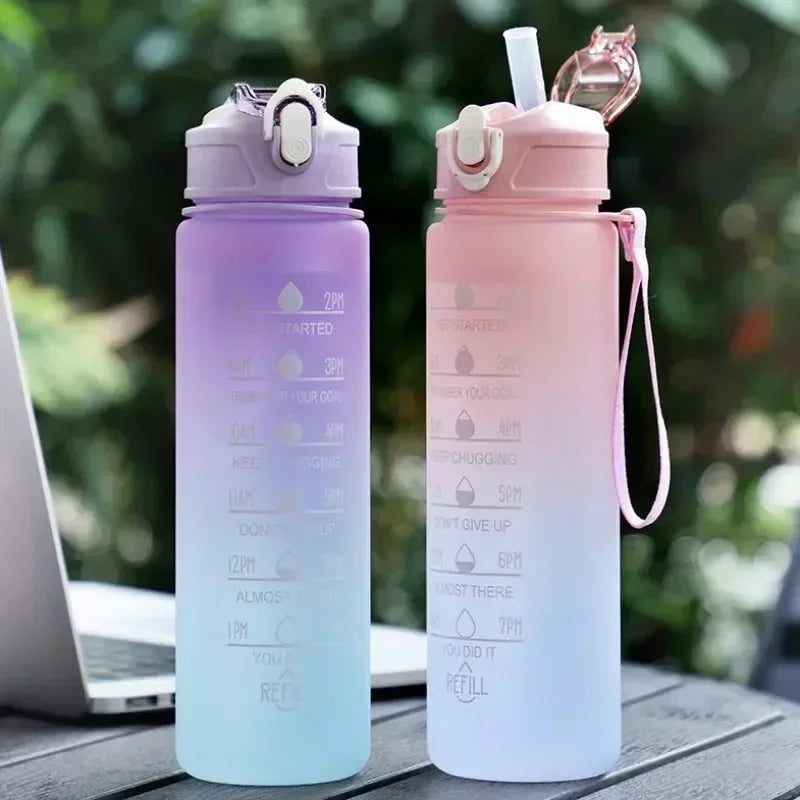 Stainless Coffee Mug with Straw Thermal Water Cups Insulated Car Drinkware
