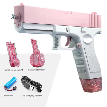 2026 Electric Automatic Submachine M416 Water Gun Summer Outdoor Beach Firing Shooting Game Water Fight Toy for Children Gifts