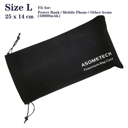 Power Bank Case Bag Carring Pouch Drawstring Bag Travel Portable Protective Storage Bag For Power Bank Mobile Phone Accessories