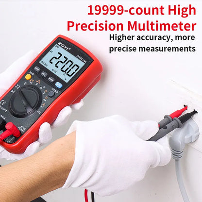 ZT219Digital Multimeter 19999 Counts True Rms Multimeters AC/DC Current Meter Voltimetro Profesional Voltage Tester f