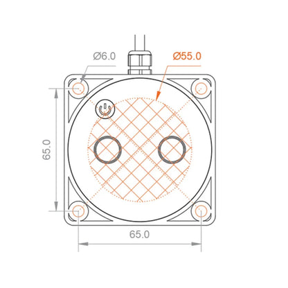ME201WZ Wireless Zigbee Tuya Mobile App Detector Water Fuel Oil Liquid Level Sensor Alarm Indicator Remote Tank Monitor