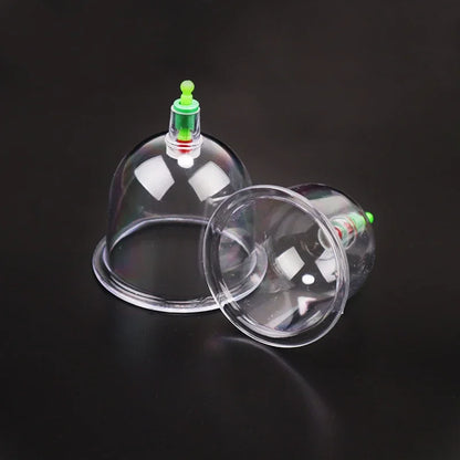 1pcs Chinese Medical Vacuum Cans Body Cupping Therapy Cups Back Arm Massage Relaxation Anti-cellulite Messager Health Care