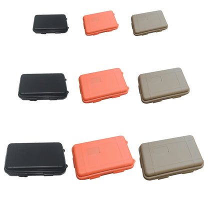 Outdoor Waterproof Survival Sealed Box Dustproof Shockproof Plastic EDC Tools Storage Container Case Fishing Tackle Tools Boxes