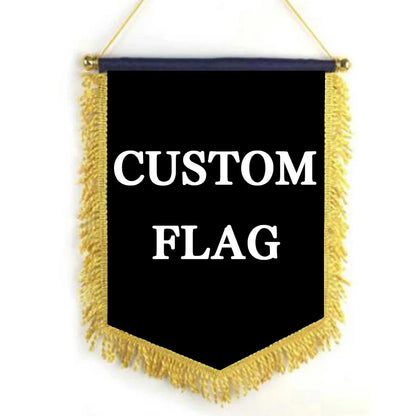 aerxemrbrae   Square Football Team Flag basketball teams activity flags Custom Logo Customized Exchange Pennant Hanging banner
