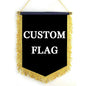 aerxemrbrae   Square Football Team Flag basketball teams activity flags Custom Logo Customized Exchange Pennant Hanging banner