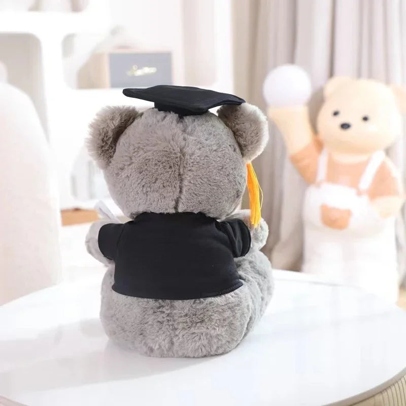 Graduate Plush Dolls Doctor Capybara Owl Bear Plush Toy Cute Stuffed Animal Toy Doll Soft Cartoon Pillow Graduation Gift