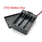 DIY 1/2/3/4 Slot AA Battery Holder Box Case AA Battery Holder Box Case with Switch