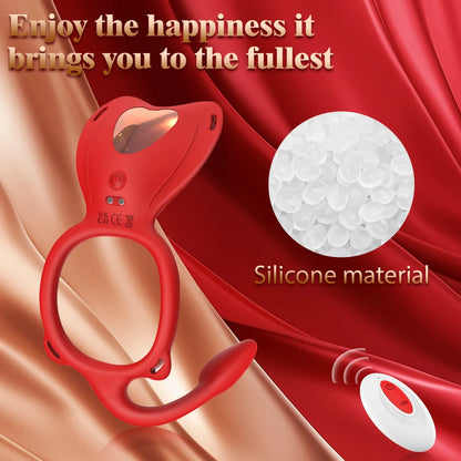 Wearable Panty Vibrator Female 10 Vibration with Wireless Control Vibrating Penis Ring Clitoral Stimulator Adult Sexy Toys