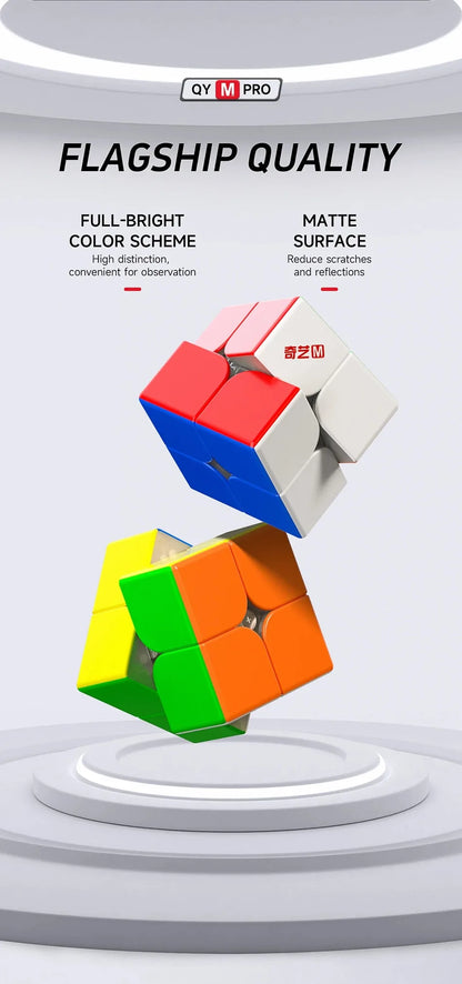 QiYi M Pro Series 2x2 3x3 4x4 Pyramid Magnetic Magic Cube Professional Speed Cubes Education Puzzle  Cubo Magico Toys Gifts