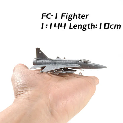 4D 27 Styles 1:144 Fighter Assembly Model Plastic Glue Free Plane Armed Helicopter Reconnaissance Aircraft Model Toy