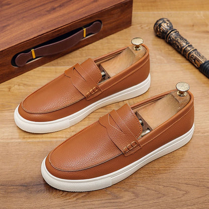 Anti-Tired Slip on Loafers Quick Slip on Construction, Breathable Lining Resist Moisture, Flexible Sole for Smooth Comfort Steps