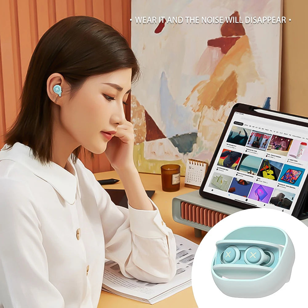 Soft Silicone Ear Plugs Professional Soundproof Noise Reduction Earplugs Sound Insulation Ear Protector Sleeping Earplugs