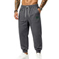 Men's Fleece Lined Jogger Pants, Autumn Winter Heavyweight Sweatpants, Drawstring Loose Fit Outdoor Sports Warm Trousers