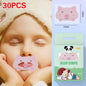 30PCS Kids  Anti-Snoring Stickers Sleeping Closed-mouth Stickers Breathing Correction Patch Shut Up Patch Orthosis Tape〔DD329〕
