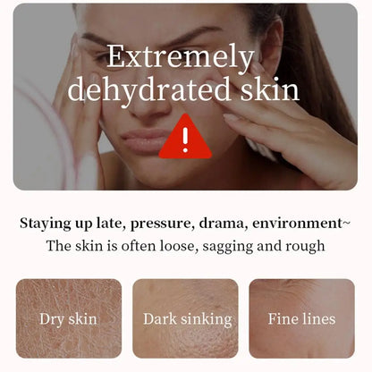 5 In 1 Face Serum Anti-Wrinkle Brightening Vitamin C Niacinamide Hyaluronic Acid Moisturizing Firming Facial Skin Care Essence