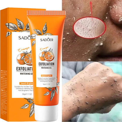 Revitalize Skin Fruit Acid Peeling Gel Facial Cleansing Exfoliating Peeling Scrub Deep Clean Acne Blackhead Remove Face Cleanser