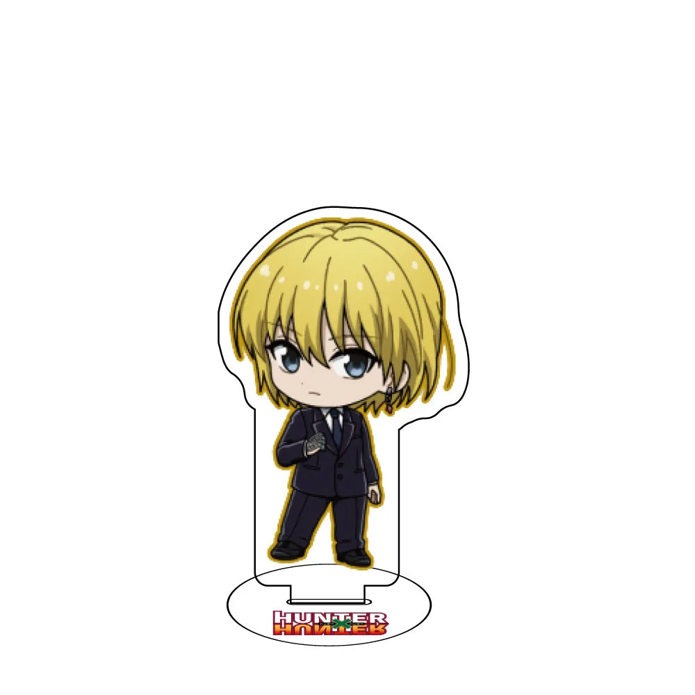 Anime Charm Hunter Boy Acrylic Stand Model Cosplay Characters Ornament Accessories Goods Collection Gifts